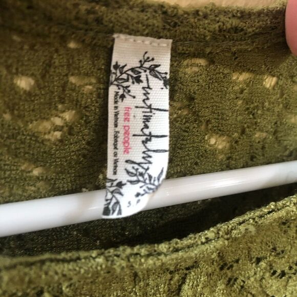 Free People Lace Top - Picture 2 of 3